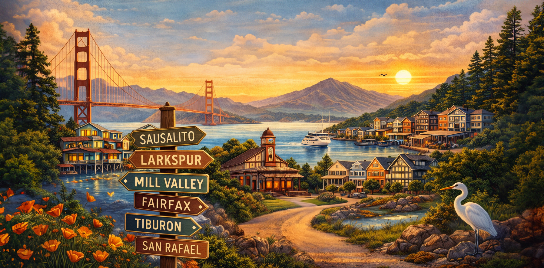 Marin County town guide