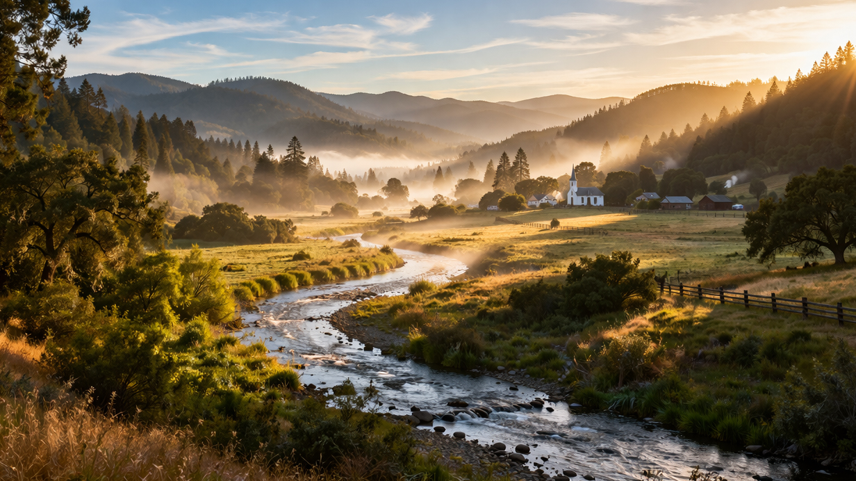 San Geronimo Valley — Lagunitas, Forest Knolls, and creek-side West Marin