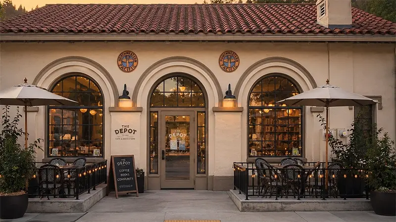 The Depot Café & Bookstore